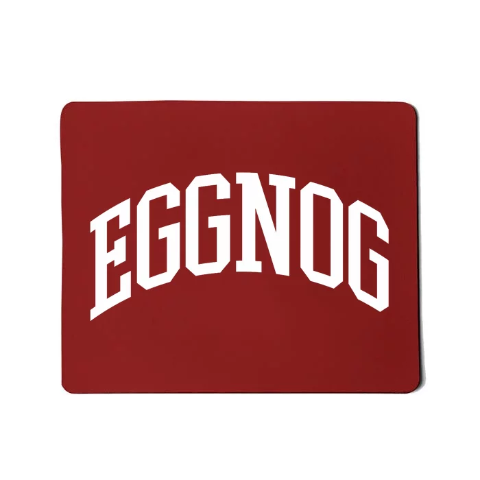 Eggnog Christmas Mousepad