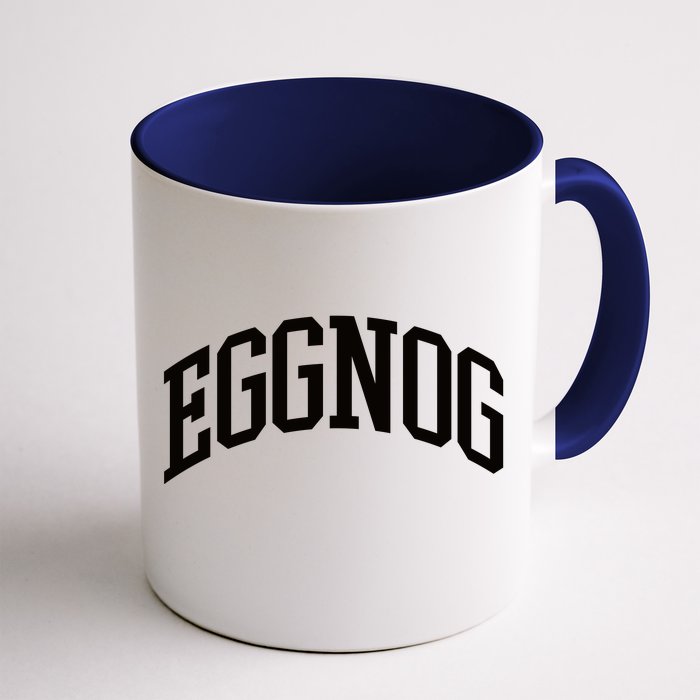 Eggnog Christmas Front & Back Coffee Mug