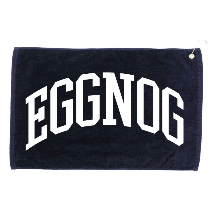 Eggnog Christmas Grommeted Golf Towel