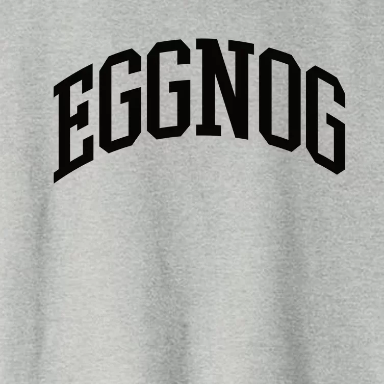 Eggnog Christmas Women's Crop Top Tee