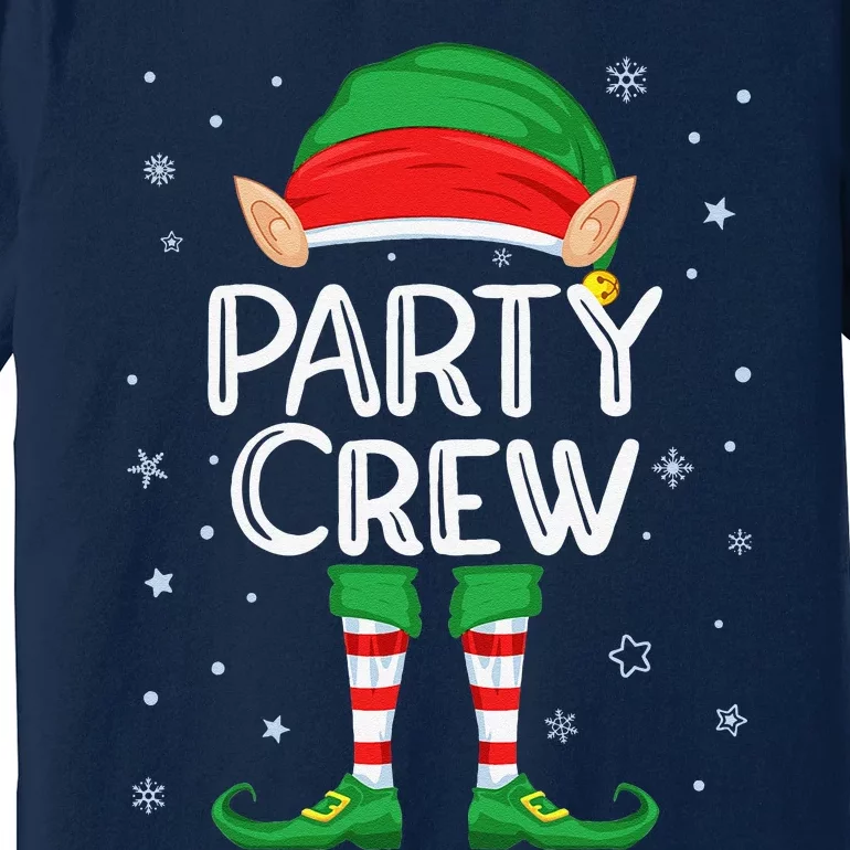 Elf Costume For Funny & Funny Christmas Party Crew Premium T-Shirt