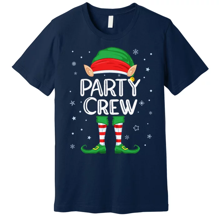 Elf Costume For Funny & Funny Christmas Party Crew Premium T-Shirt