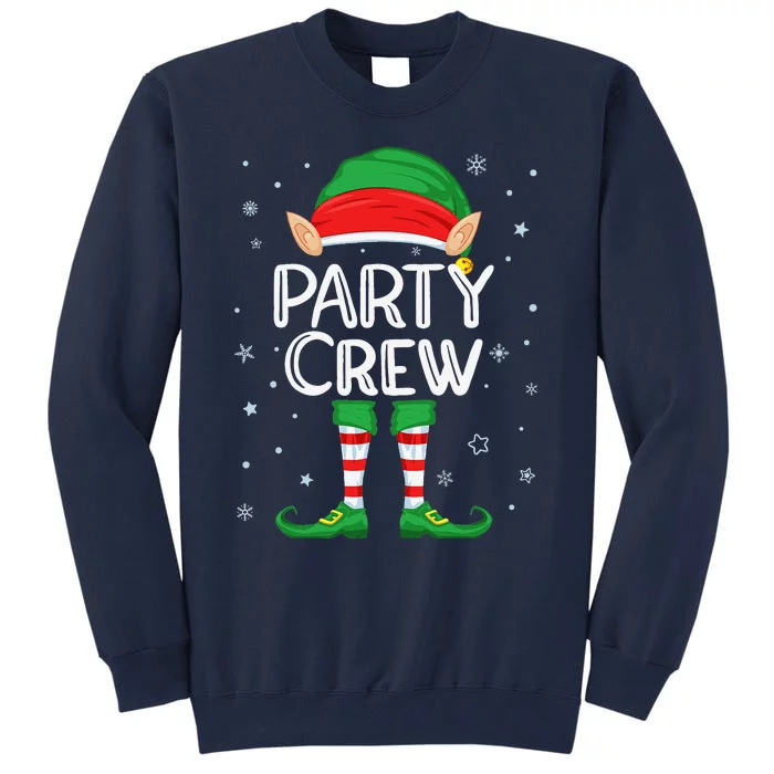 Elf Costume For Funny & Funny Christmas Party Crew Tall Sweatshirt