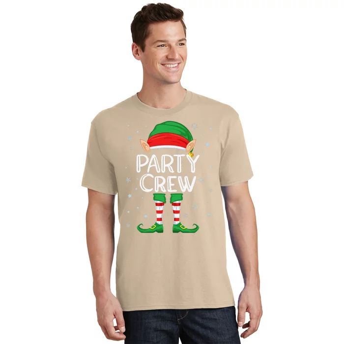 Elf Costume For Funny & Funny Christmas Party Crew T-Shirt