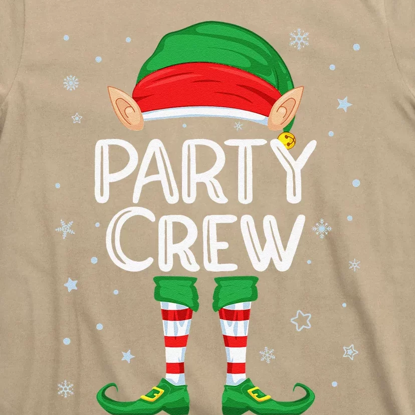 Elf Costume For Funny & Funny Christmas Party Crew T-Shirt