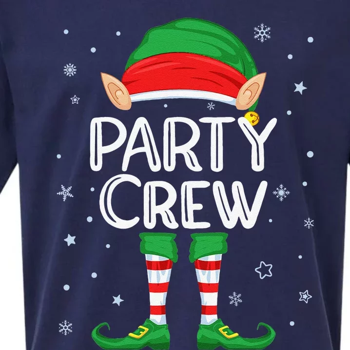 Elf Costume For Funny & Funny Christmas Party Crew Sueded Cloud Jersey T-Shirt