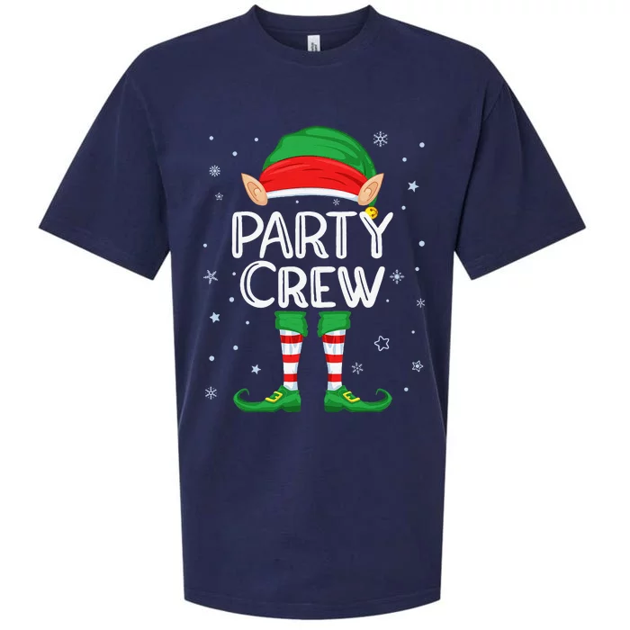 Elf Costume For Funny & Funny Christmas Party Crew Sueded Cloud Jersey T-Shirt