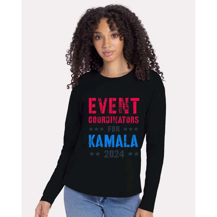 Event Coordinators For Kamala 2024 Election Joyful Warrior Womens Cotton Relaxed Long Sleeve T-Shirt