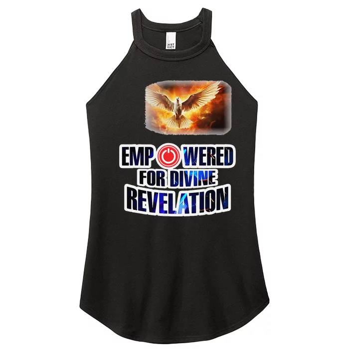 Empowered Christian For Divine Revelation Christian Women’s Perfect Tri Rocker Tank