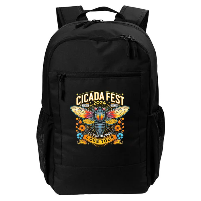 Entomology Cicada Fest 2024 Broods Xix & Xiii Love Daily Commute Backpack