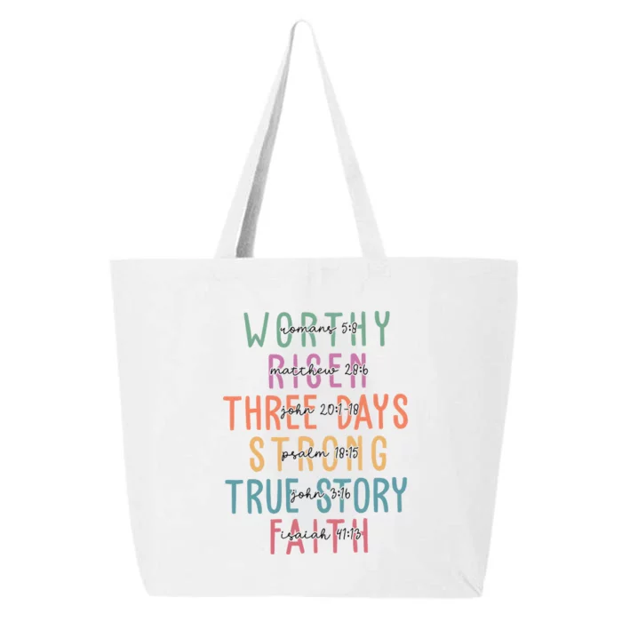 Easter Christian Family A Lot Can Happen 25L Jumbo Tote