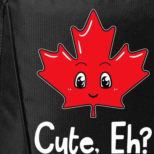 Eh Canadian Flag Maple Leaf Funny Canada Souvenir Tourist City Backpack