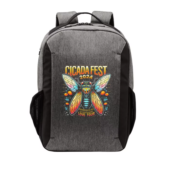 Entomology Cicada Fest 2024 Broods Xix & Xiii Love Tou.R Gift Vector Backpack