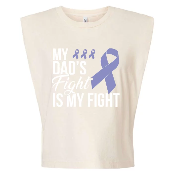 Esophageal Cancer Fight Cancer Ribbon Gift Garment-Dyed Women's Muscle Tee