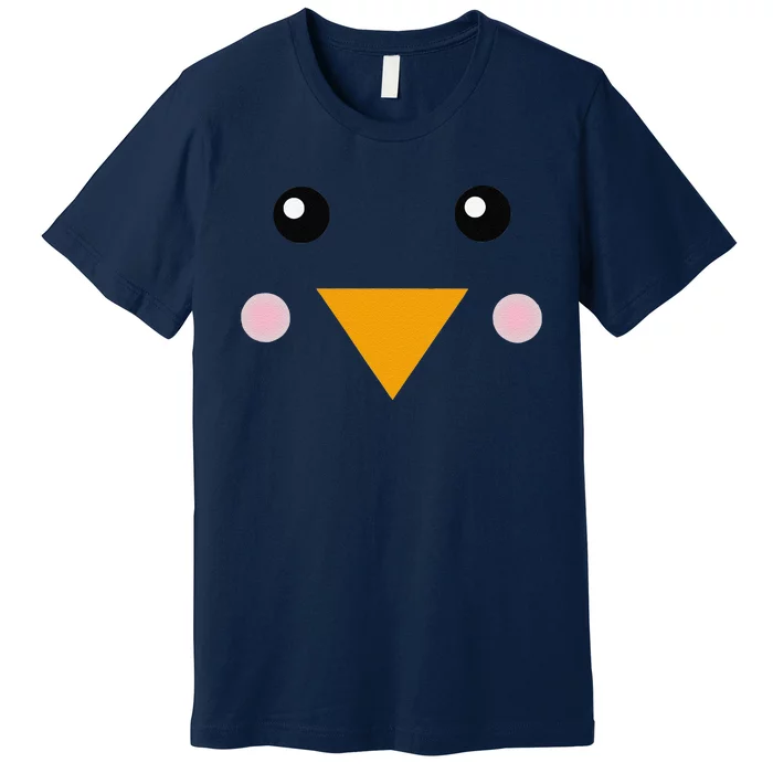 Easter Chick Face Costume For And S Premium T-Shirt