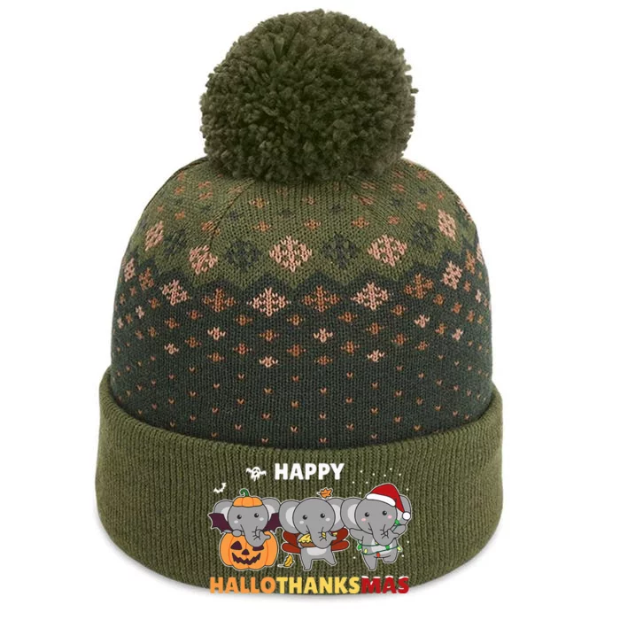 Elephant Costume for Festive Celebrations The Baniff Cuffed Pom Beanie