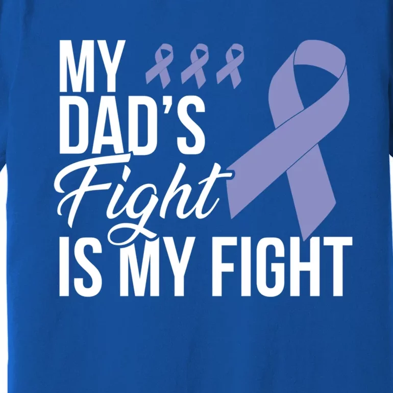 Esophageal Cancer Fight Cancer Ribbon Great Gift Premium T-Shirt