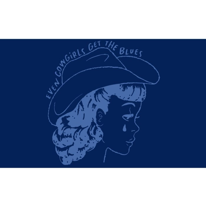 Even Cowgirls Funny Get The Blues Movie Cowgirl Fashion Western Bumper Sticker