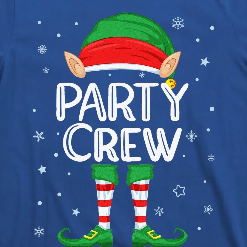 Elf Costume For Funny & Funny Christmas Party Crew T-Shirt