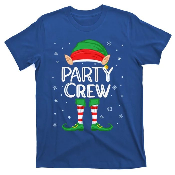 Elf Costume For Funny & Funny Christmas Party Crew T-Shirt