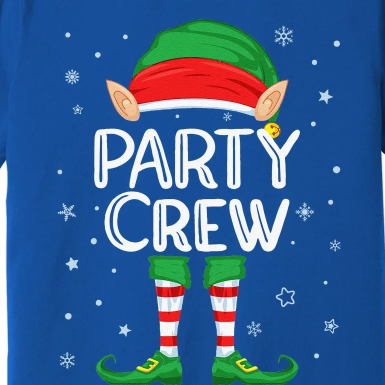 Elf Costume For Funny & Funny Christmas Party Crew Premium T-Shirt