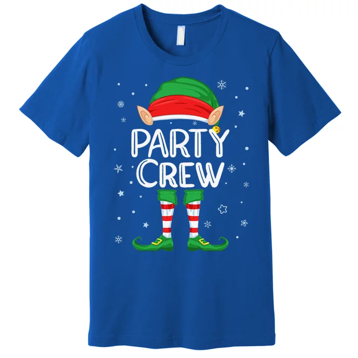 Elf Costume For Funny & Funny Christmas Party Crew Premium T-Shirt