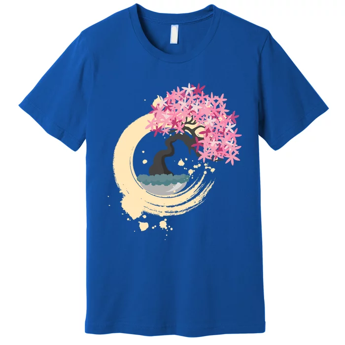 Enso Circle Gift Zen Circle Gift Buddhism Yoga Karma Tree Of Life Gift Premium T-Shirt