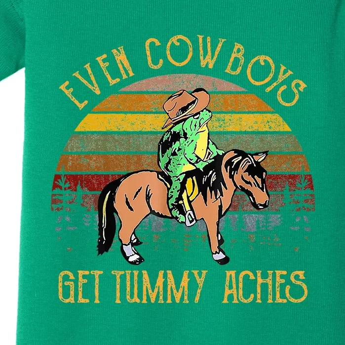 Even Cows Get Tummy Aches Baby Bodysuit