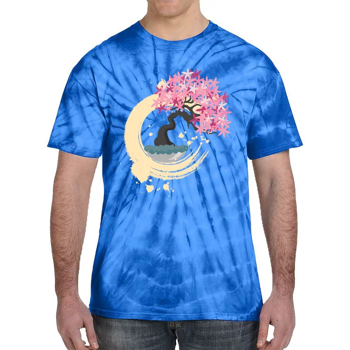 Enso Circle Gift Zen Circle Gift Buddhism Yoga Karma Tree Of Life Gift Tie-Dye T-Shirt