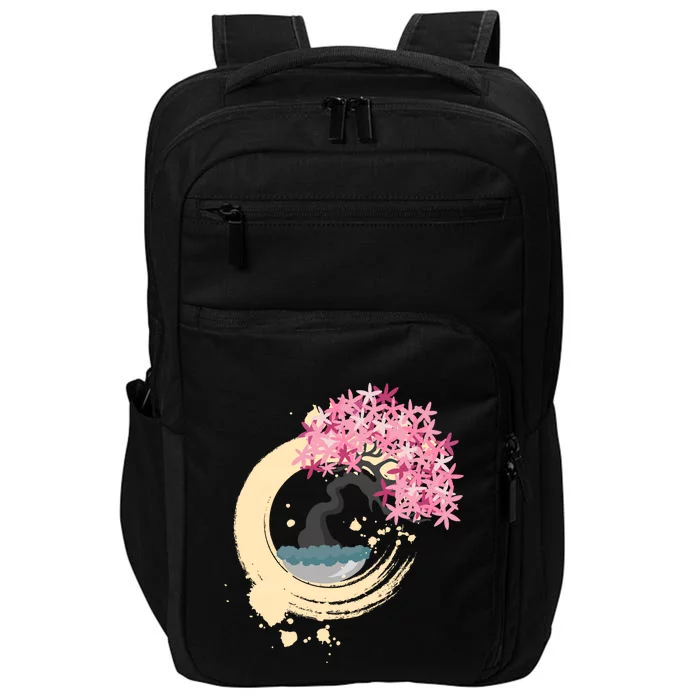 Enso Circle Gift Zen Circle Gift Buddhism Yoga Karma Tree Of Life Cool Gift Impact Tech Backpack