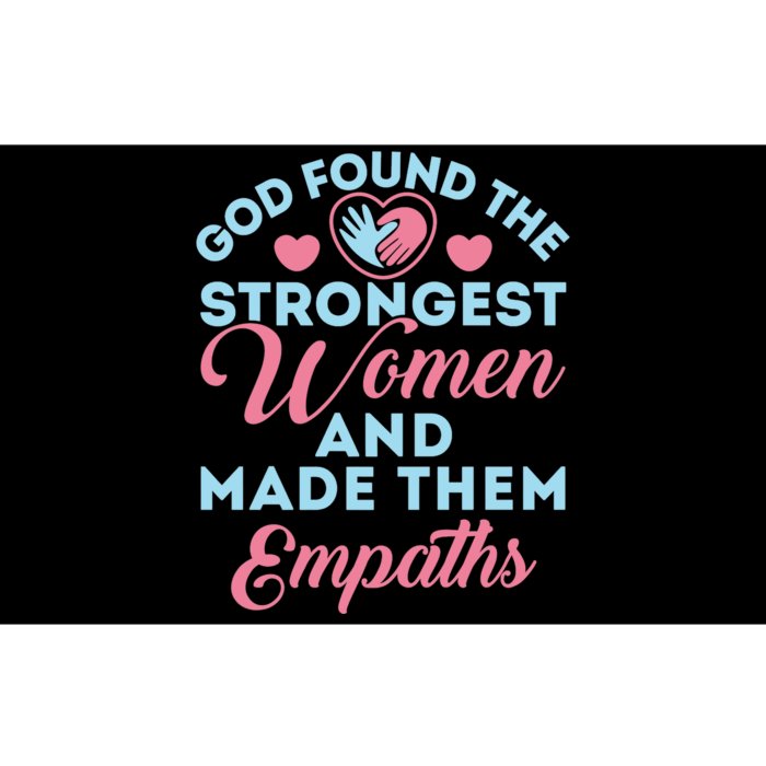 Empath Cute God Found The Strongest Wo Premium Bumper Sticker