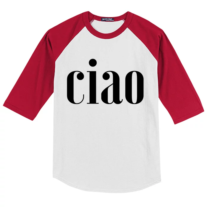 Elegant Ciao Gift Kids Colorblock Raglan Jersey