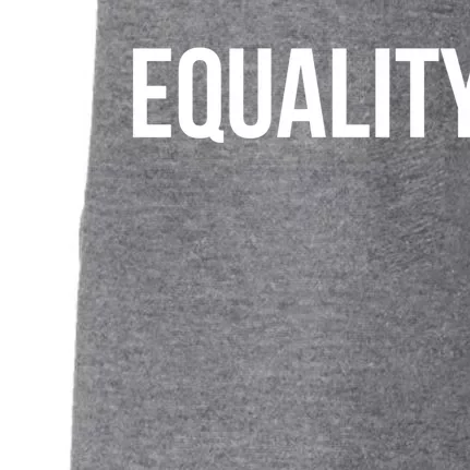 Equality Cool Gift To Promote Equal Rights Gift Doggie 3-End Fleece Hoodie