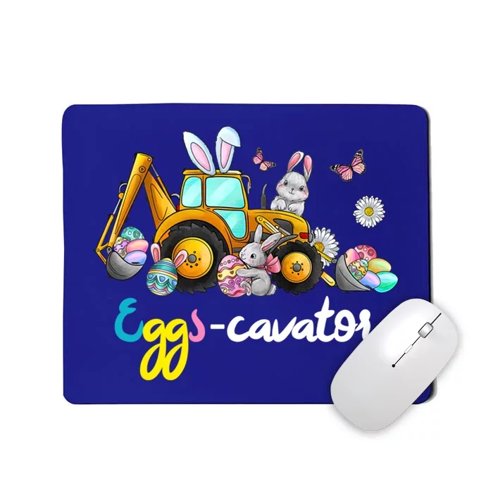 Eggs Cavator Happy Easter Funny Excavator Hunting Egg Great Gift Mousepad