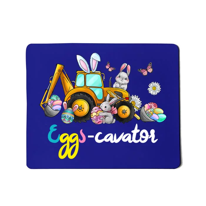 Eggs Cavator Happy Easter Funny Excavator Hunting Egg Great Gift Mousepad