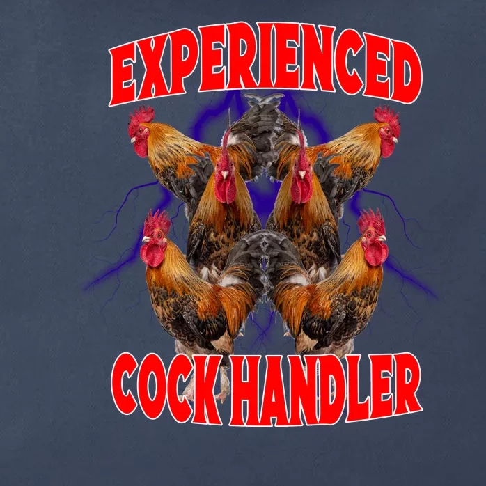 Experienced Cock Handler Fighter Funny Zip Tote Bag