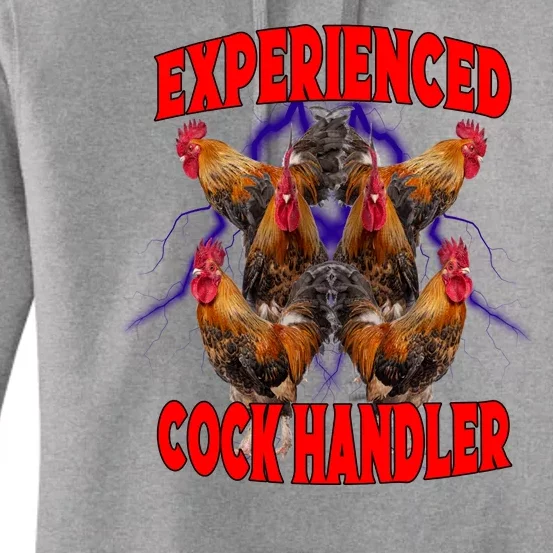 Experienced Cock Handler Fighter Funny Women's Pullover Hoodie