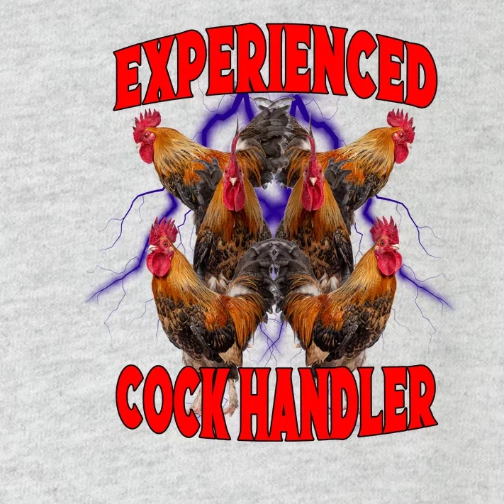 Experienced Cock Handler Fighter Funny Toddler Long Sleeve Shirt