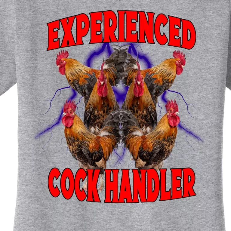 Experienced Cock Handler Fighter Funny Women's T-Shirt