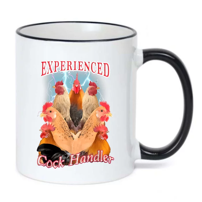 Experienced Cock Handler Black Color Changing Mug