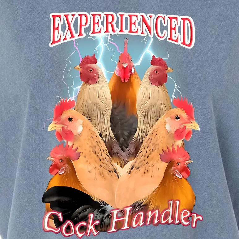 Experienced Cock Handler Garment-Dyed Women's Muscle Tee