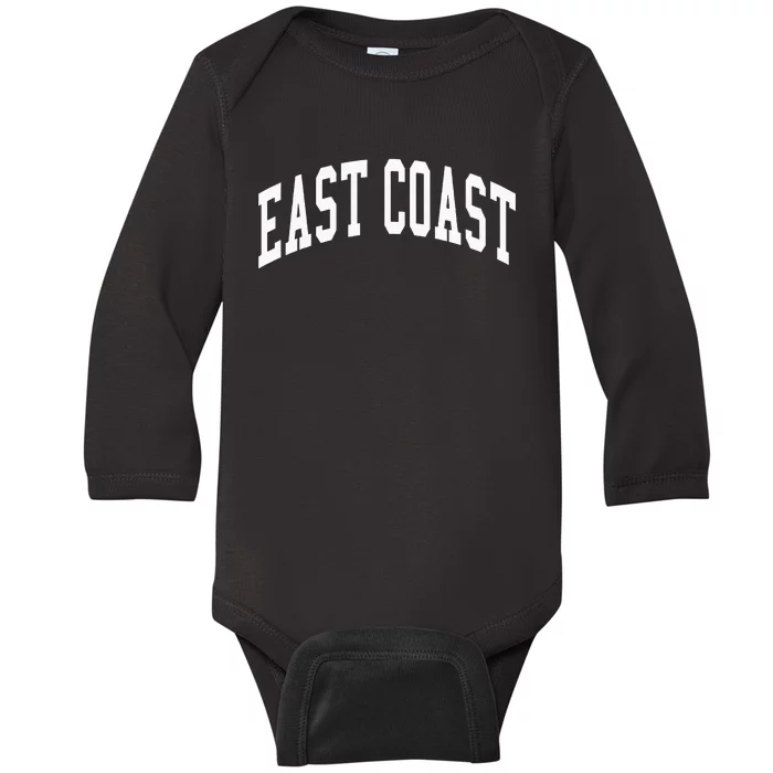 East Coast Hip Hop Rap Baby Long Sleeve Bodysuit