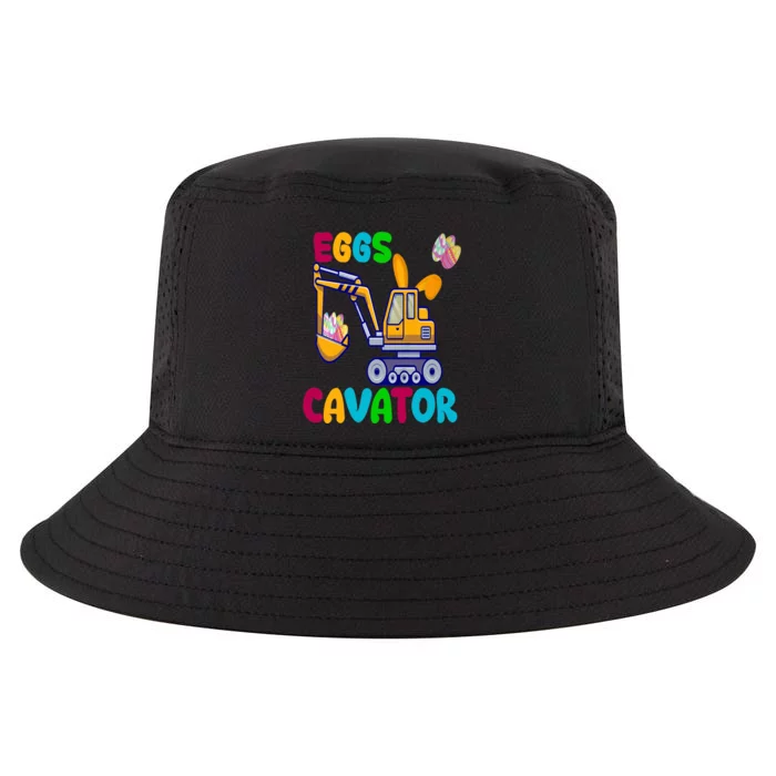 Eggs Cavator Happy Easter Funny Excavator Hunting Egg Cool Comfort Performance Bucket Hat