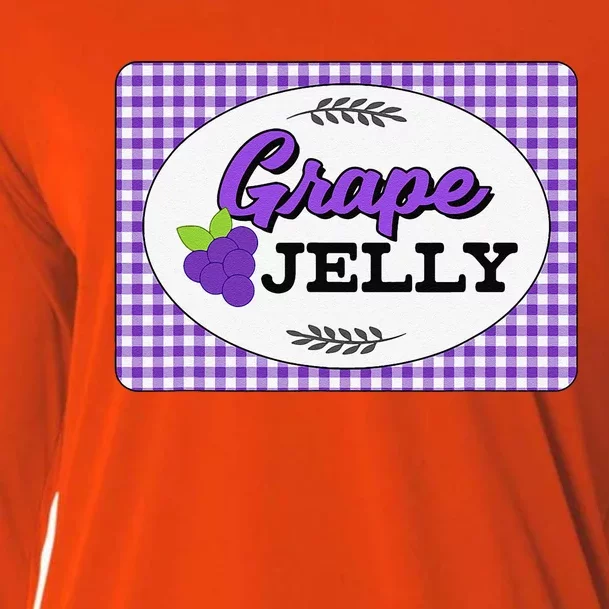 Easy Couples Halloween Costumes Grape Jelly Costume Cooling Performance Long Sleeve Crew