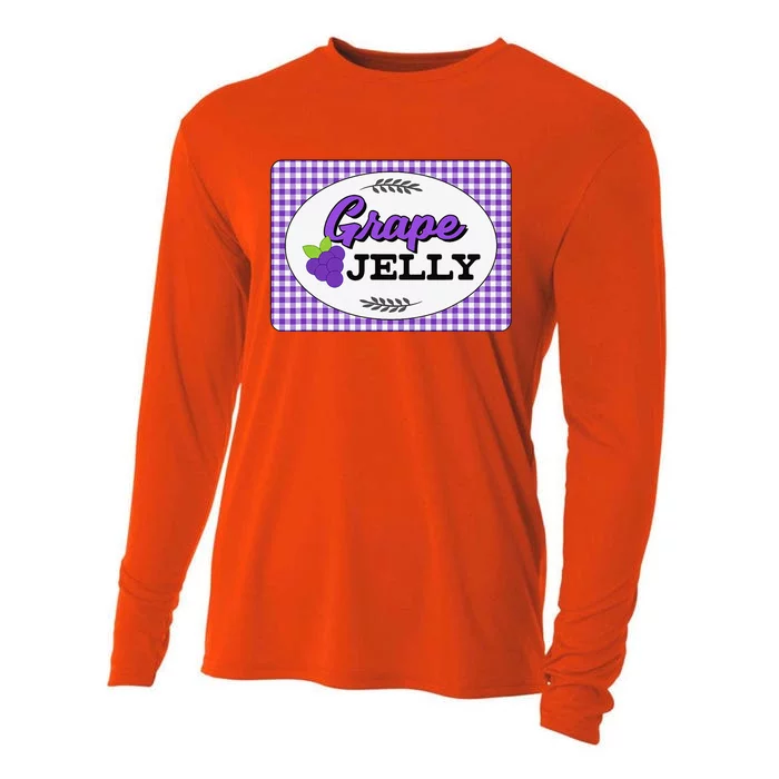 Easy Couples Halloween Costumes Grape Jelly Costume Cooling Performance Long Sleeve Crew