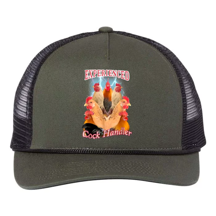 Experienced Cock Handler Retro Rope Trucker Hat Cap