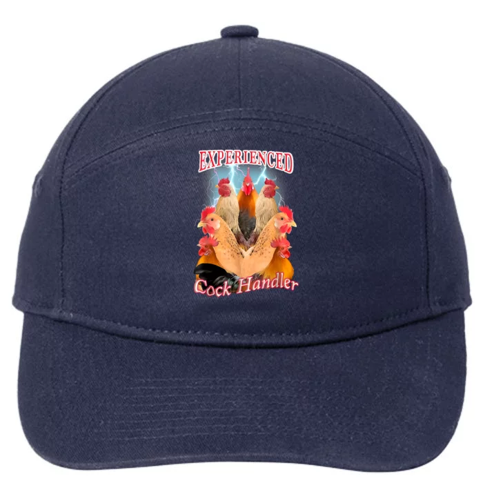 Experienced Cock Handler 7-Panel Snapback Hat