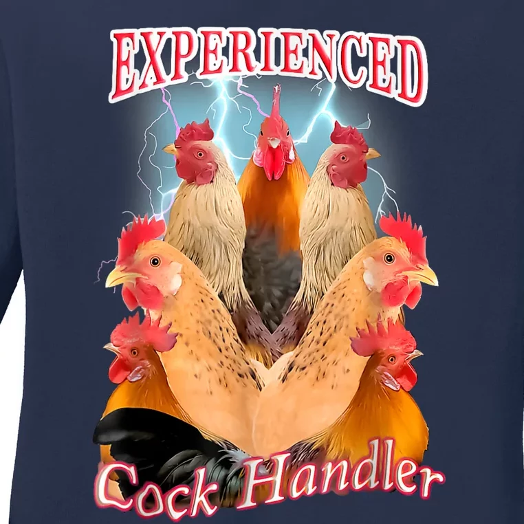 Experienced Cock Handler Ladies Long Sleeve Shirt