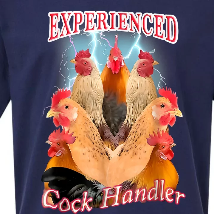 Experienced Cock Handler Sueded Cloud Jersey T-Shirt