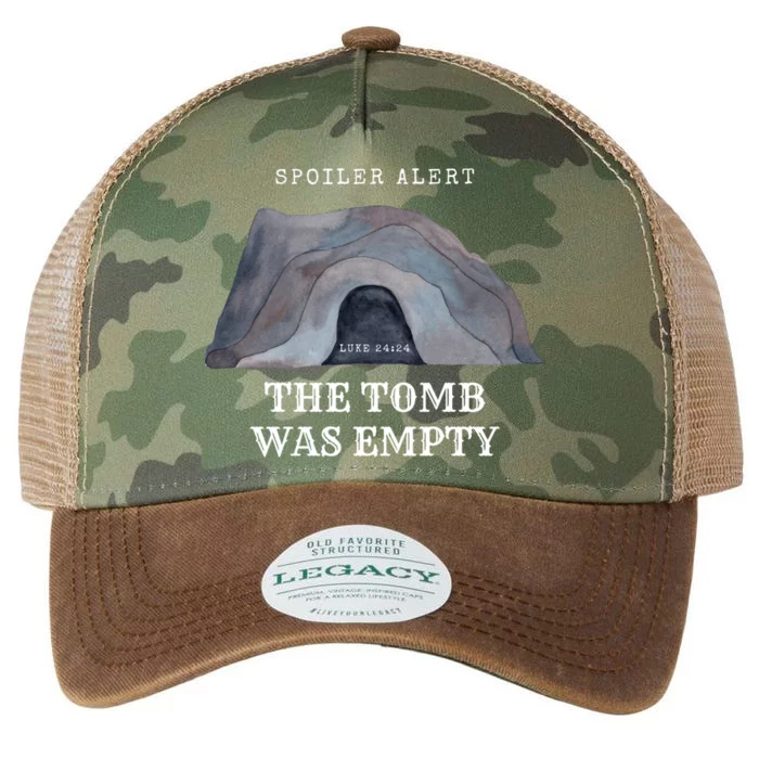 Easter Christian He Is Risen Spoiler Alert The Tomb Is Empty Gift Legacy Tie Dye Trucker Hat